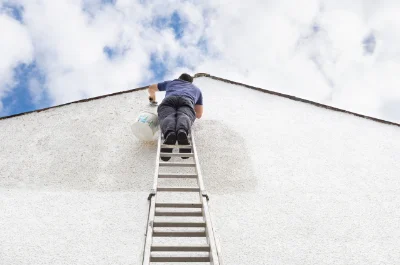 Peinture extérieure à Choue — façades et ravalement